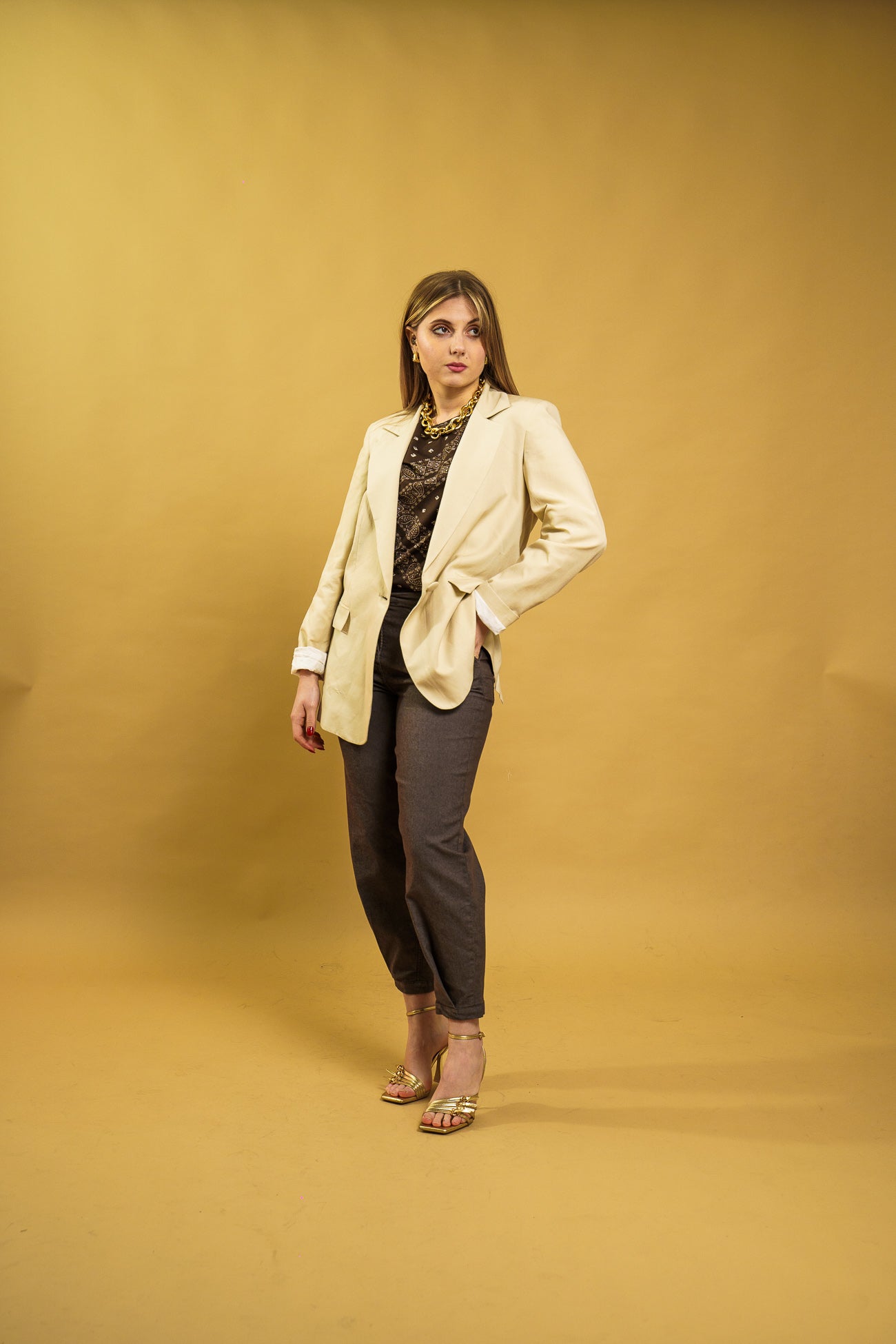 Blazer over