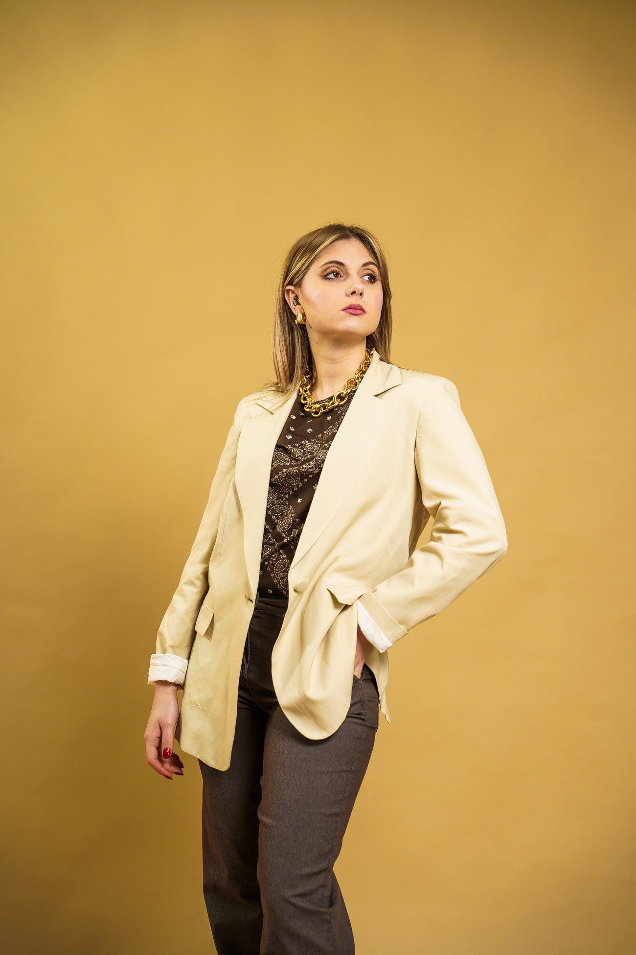 Blazer over