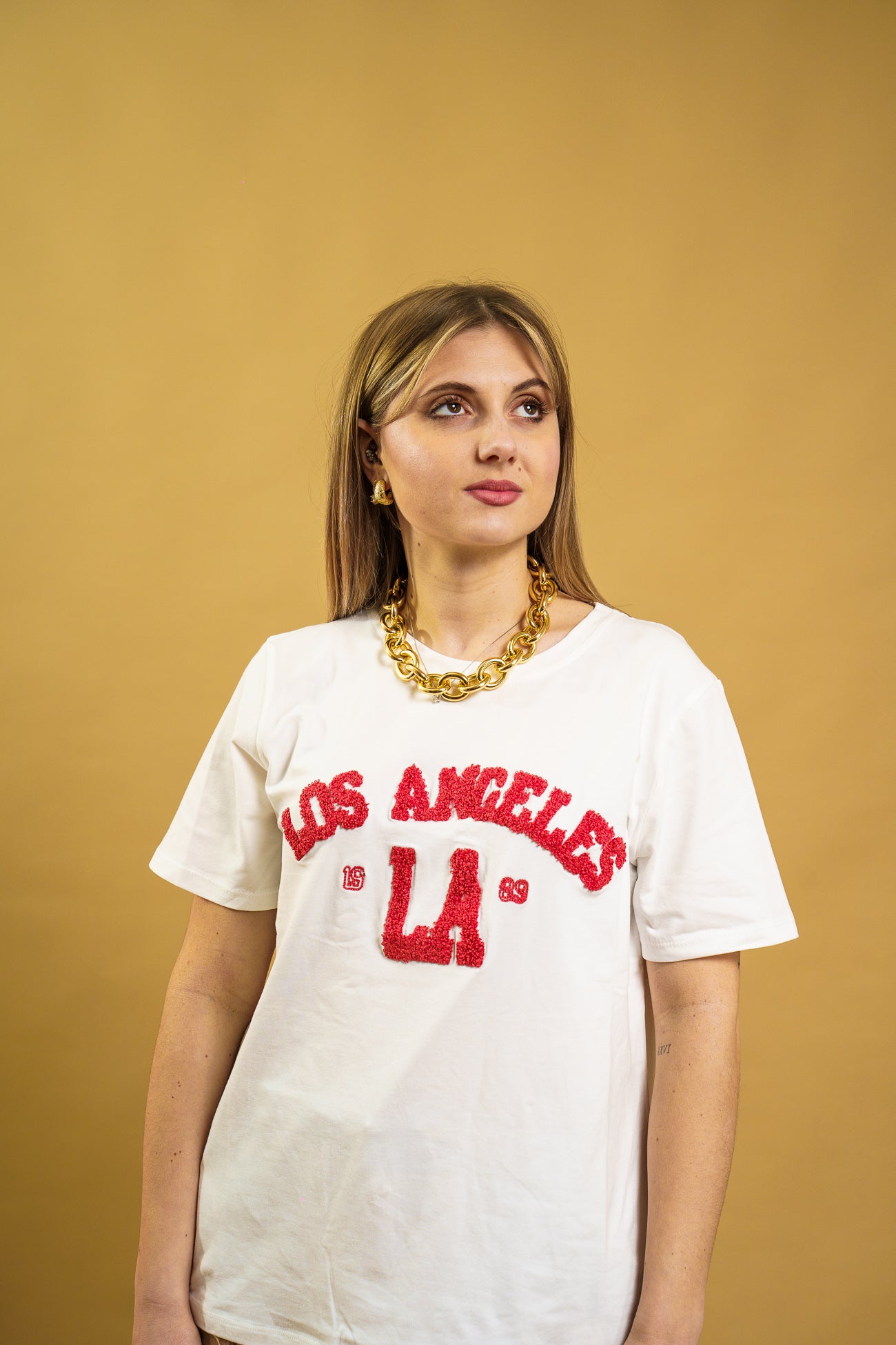 T-shirt con scritte