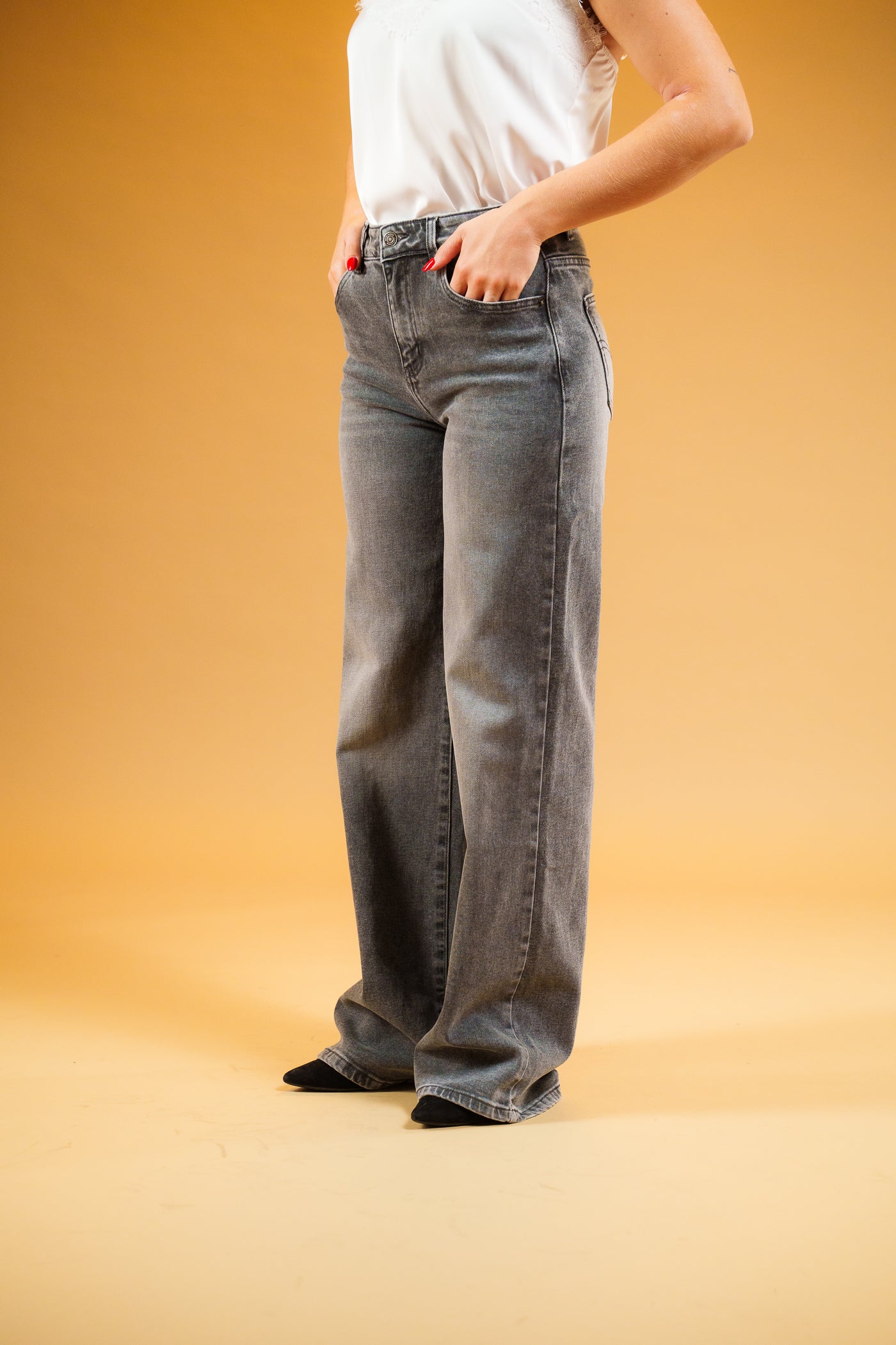 Denim Palazzo Boston