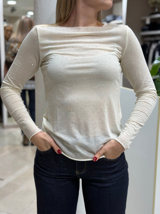 Maglietta Misto Cashmere Star