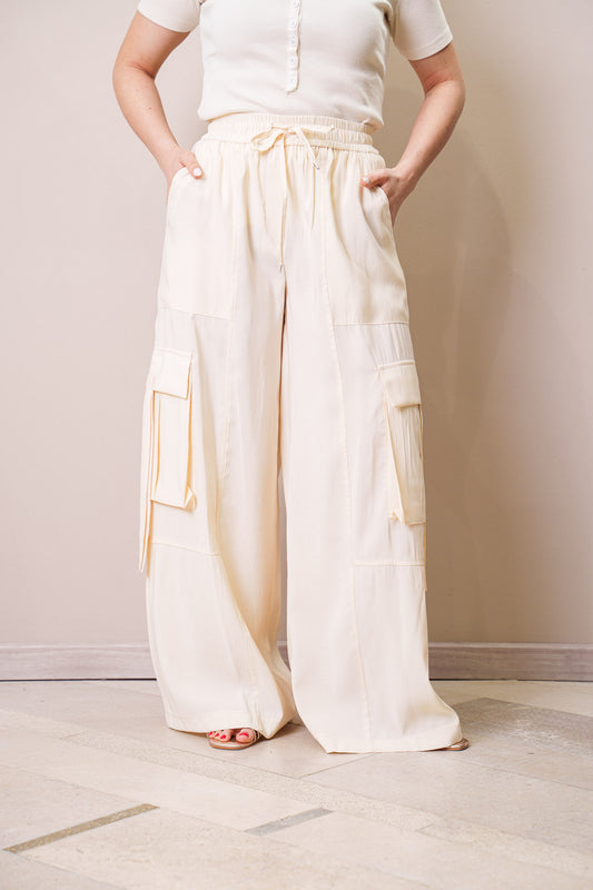 Viscose Cargo Pants - Tension In