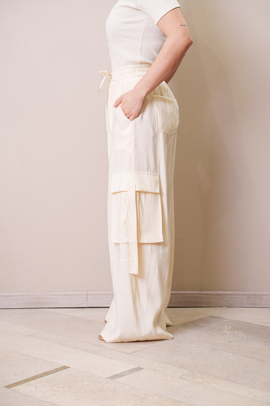 Viscose Cargo Pants - Tension In