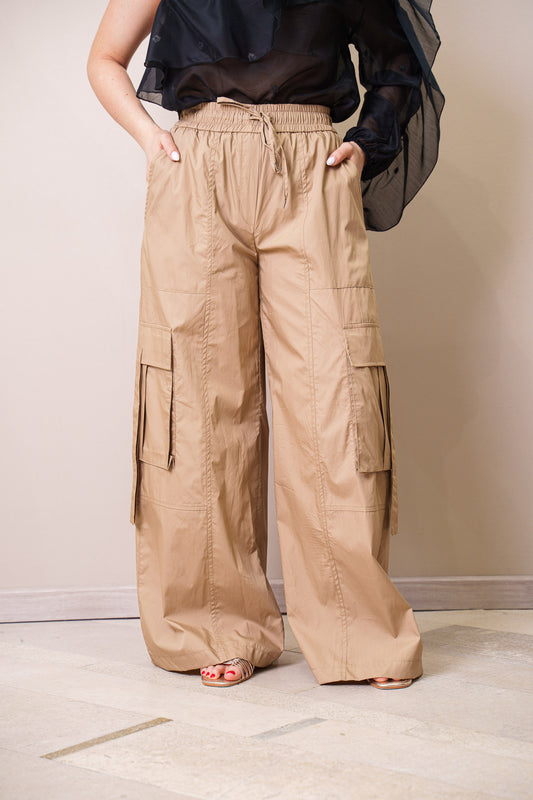 Cotton Cargo Trousers - Tension In