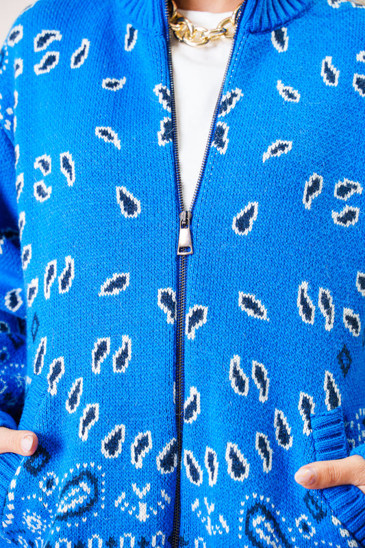 Maglione Zip Bandana - Tensione In