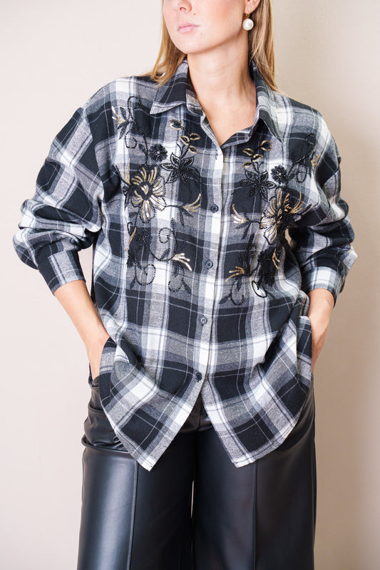 Camicia Flower Check - Susy Mix