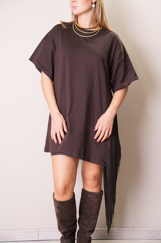 T-Shirt Over Frange - Vicolo