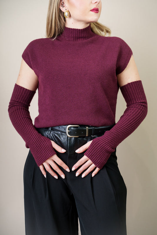 Gilet Manicotti | Collo Alto - Susy Mix