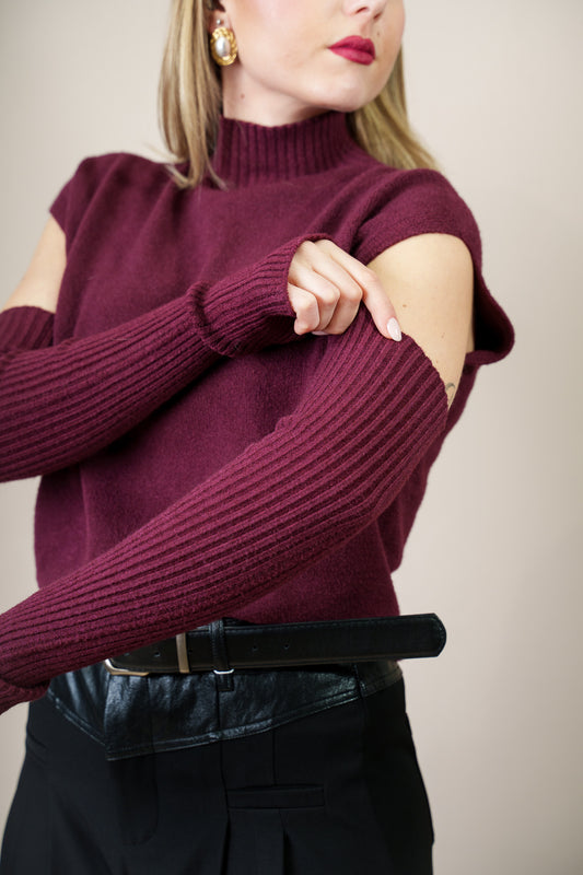 Gilet Manicotti | Collo Alto - Susy Mix