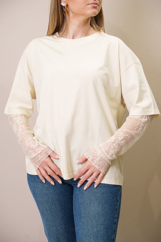 T-Shirt / Pizzo - Susy Mix