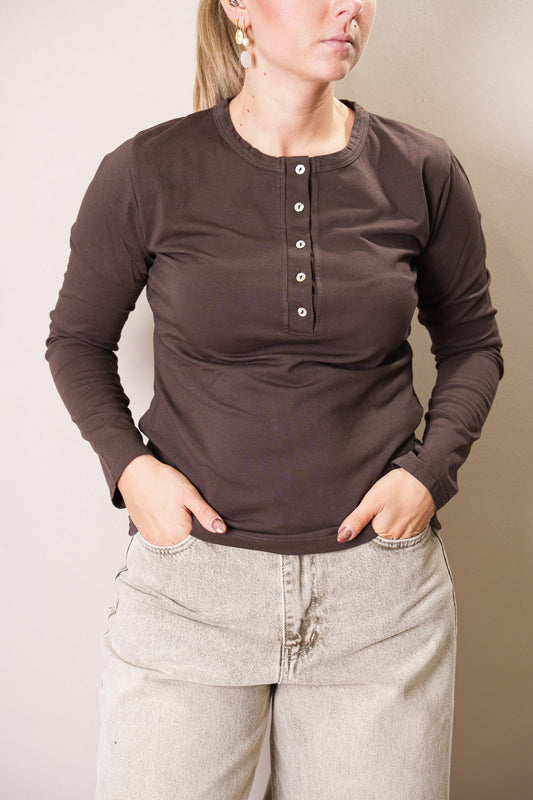 T-Shirt Serafino Winter - Susy Mix