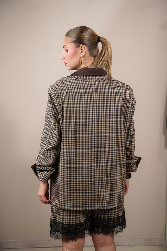 Blazer Check Lady