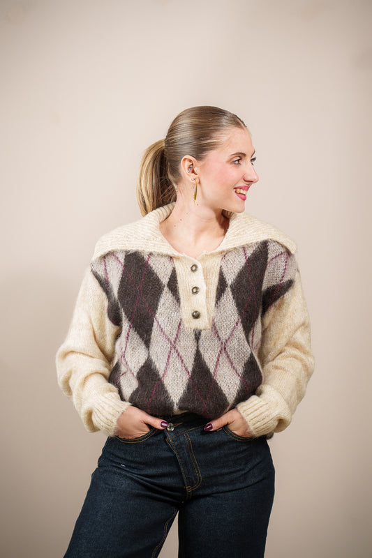 Polo Misto Mohair - Kikisix