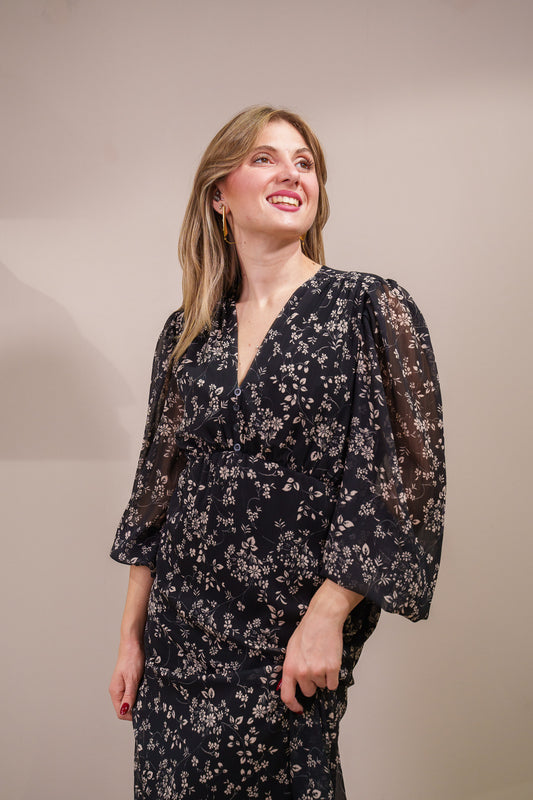 Vestito Fiorellino Long - Kikisix