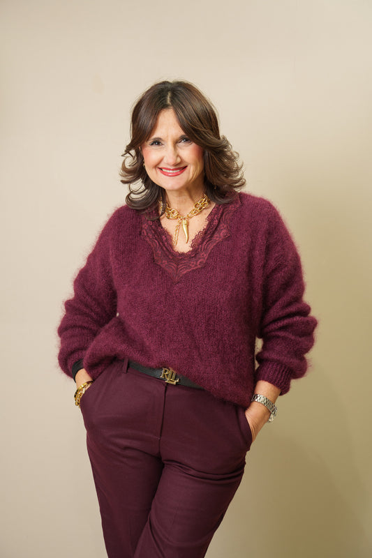 Maglione Lingerie 80% mohair