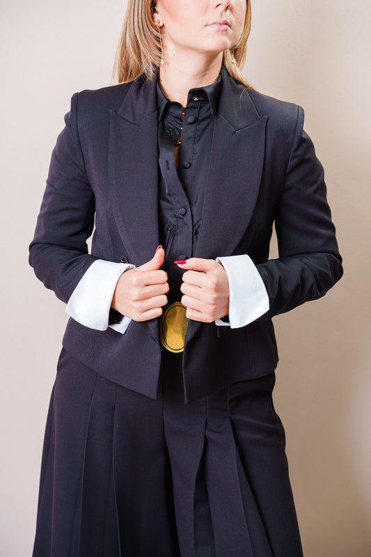 Blazer Crop Shirt - Susy Mix