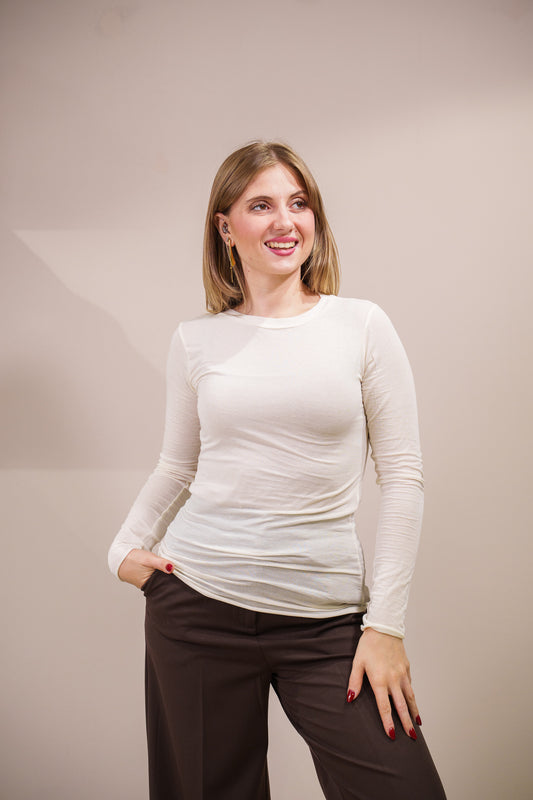 Maglietta Misto Cashmere