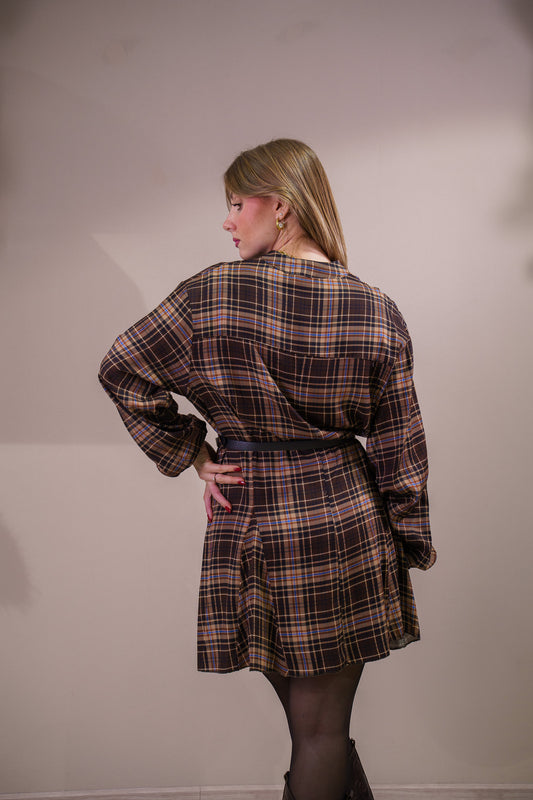 Abito in Check Kiki Six