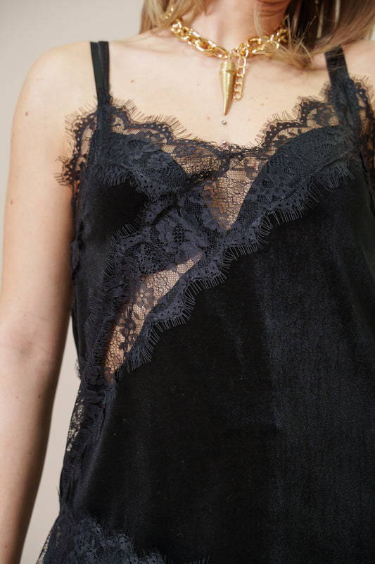 Canottiera in Pizzo - Susy Mix