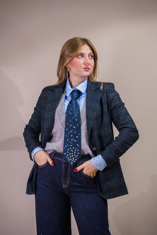 Blazer Check Easy Kiki Six