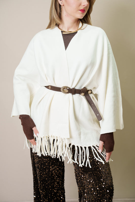 Cardigan con Frange - TWOWAY