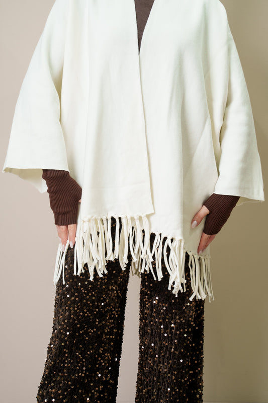 Cardigan con Frange - TWOWAY