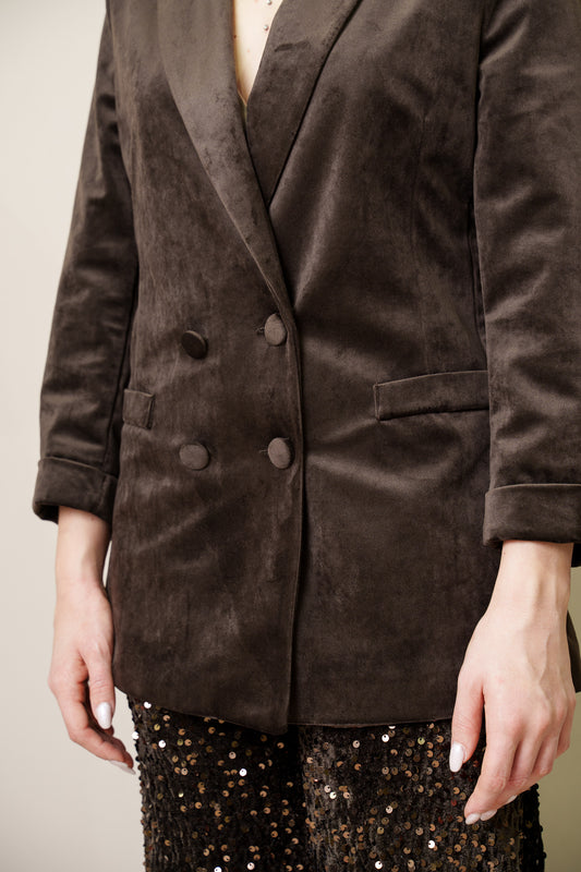 Blazer in Velluto
