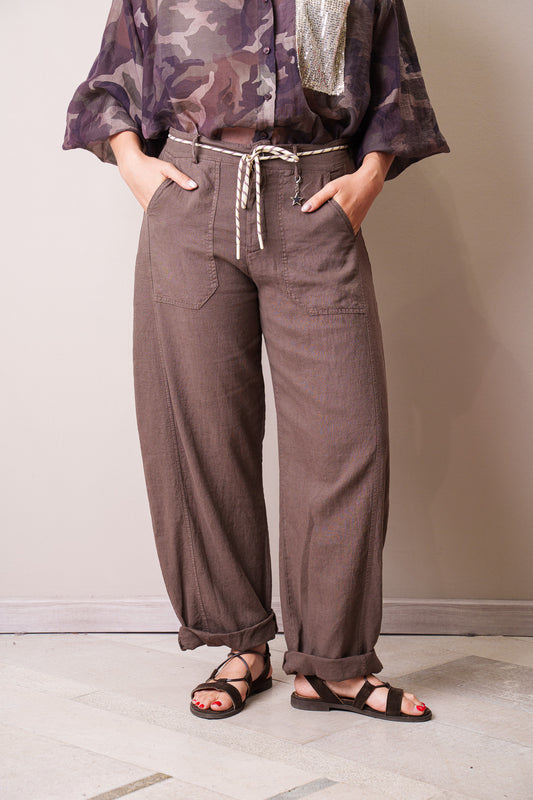 Pantalone Star Misto Lino - Susy Mix