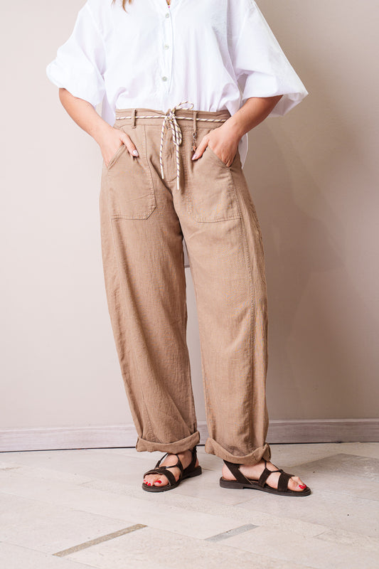 Pantalone Star Misto Lino - Susy Mix