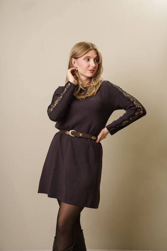 Abito in maglia/pizzo - Susy Mix