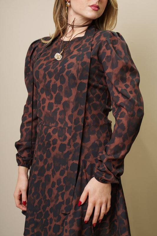Abito Dark Animalier - TWOWAY